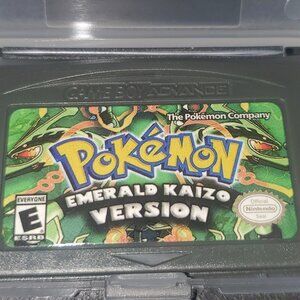 Pokemon Emerald Kaizo GBA ROM Hack Game Gameboy Advance